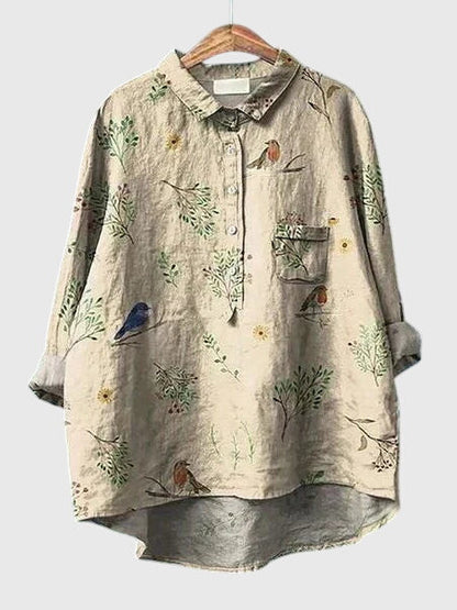 Valeria™ - Blusa com Estampa Floral