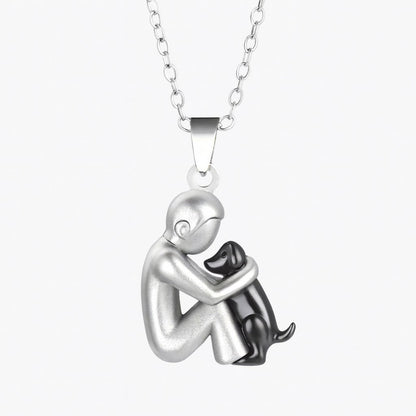 Hug Pendant for Necklace