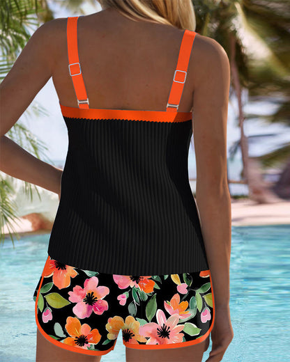 Laluna | Elegant Two-Piece Tankini Set