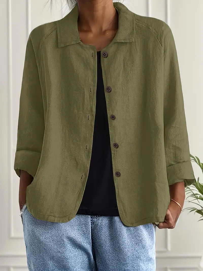Sofia™ | Blusa Clássica Leve