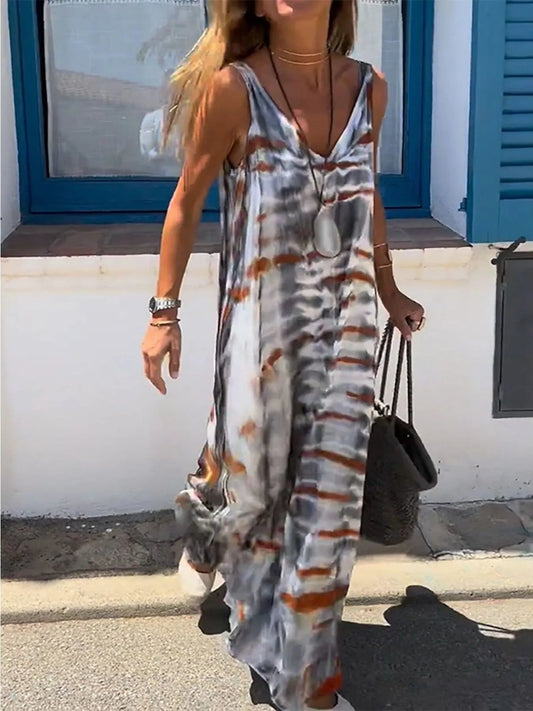 Solea | Tie Dye Maxi Dress