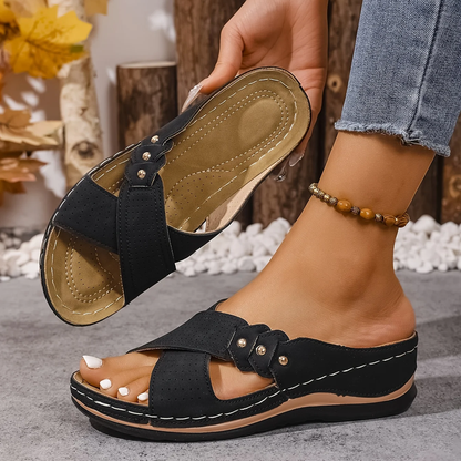 Neve | Orthopedic Wedge Sandals
