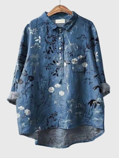 Valeria™ - Blusa com Estampa Floral