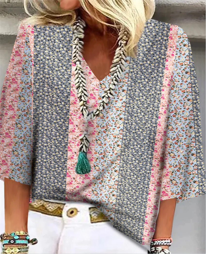Anika | Floral Breeze Bluse