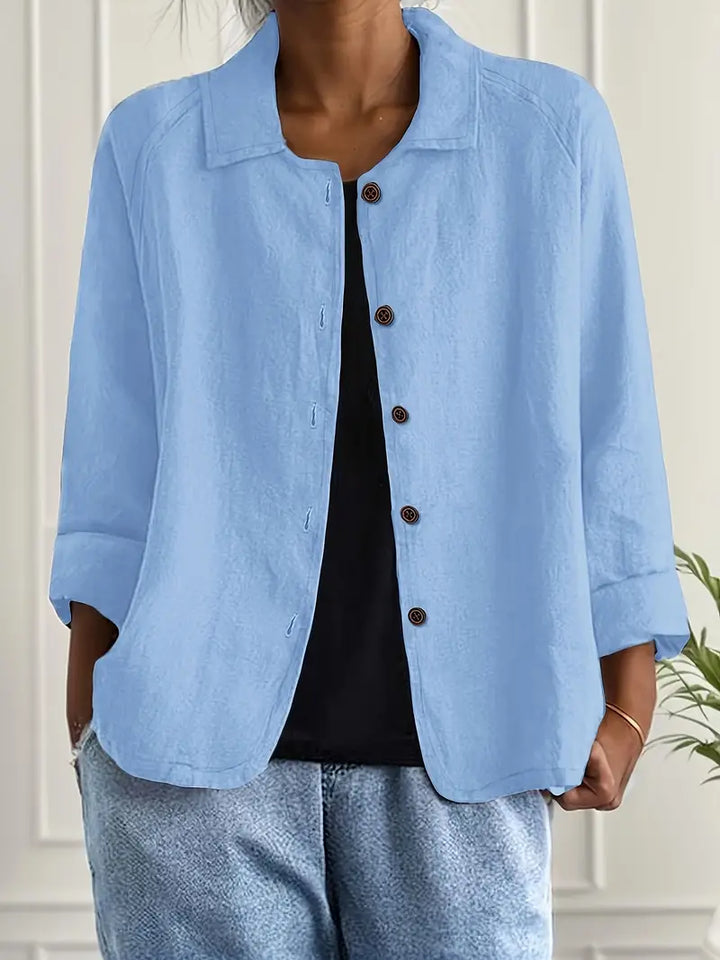 Sofia™ | Blusa Clássica Leve