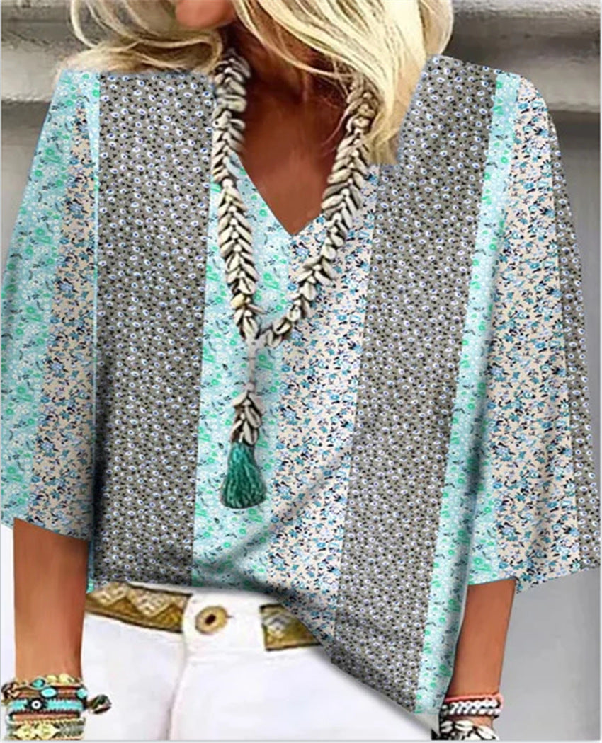 Anika | Floral Breeze Bluse