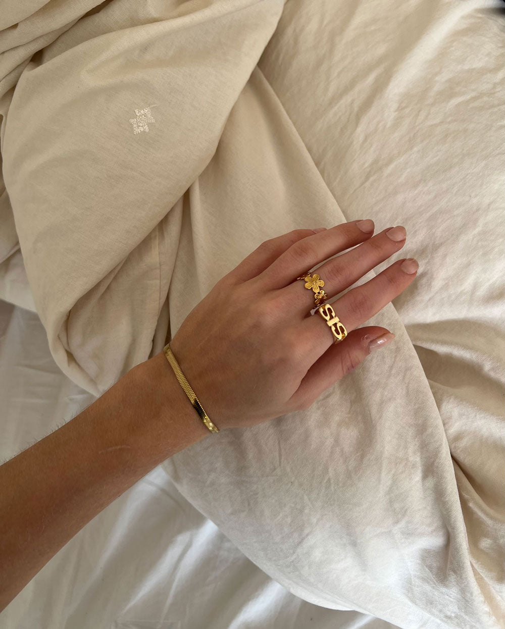 Thalireine | Anel Ouro 18K