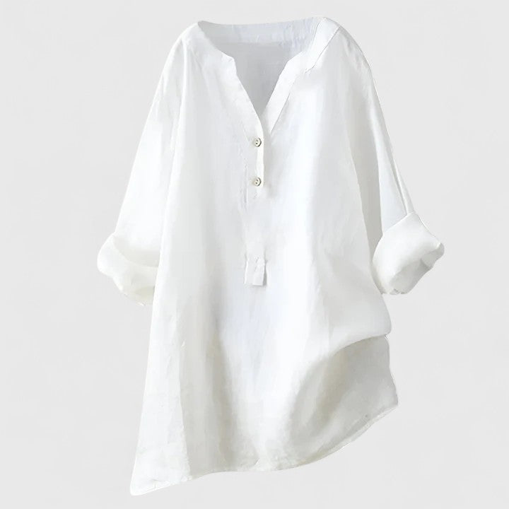 Larienne | Camisa elegante con botones delanteros