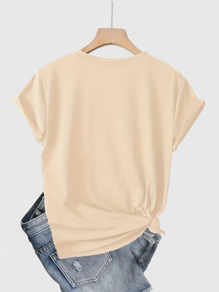 Ivanelle | Camiseta cómoda de manga corta