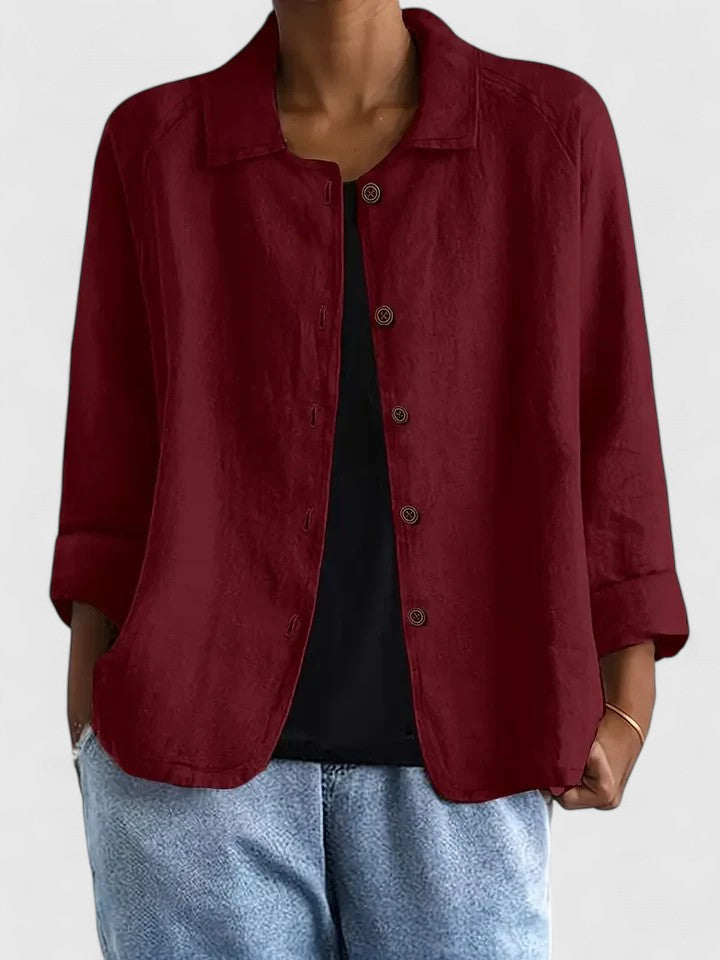 Claudine | Sofistikeret top