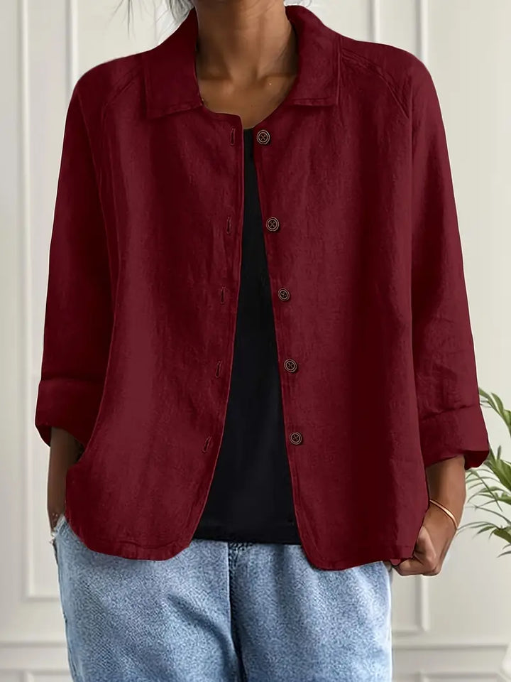 Sofia™ | Blusa Clássica Leve