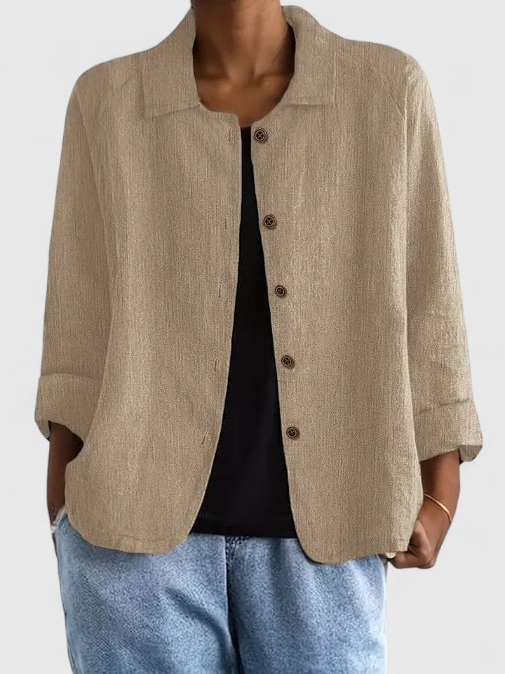 Claudine | Sofistikeret top