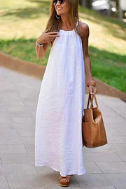 Marina | Halter Maxi Dress