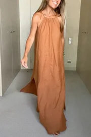 Marina | Halter Maxi Dress