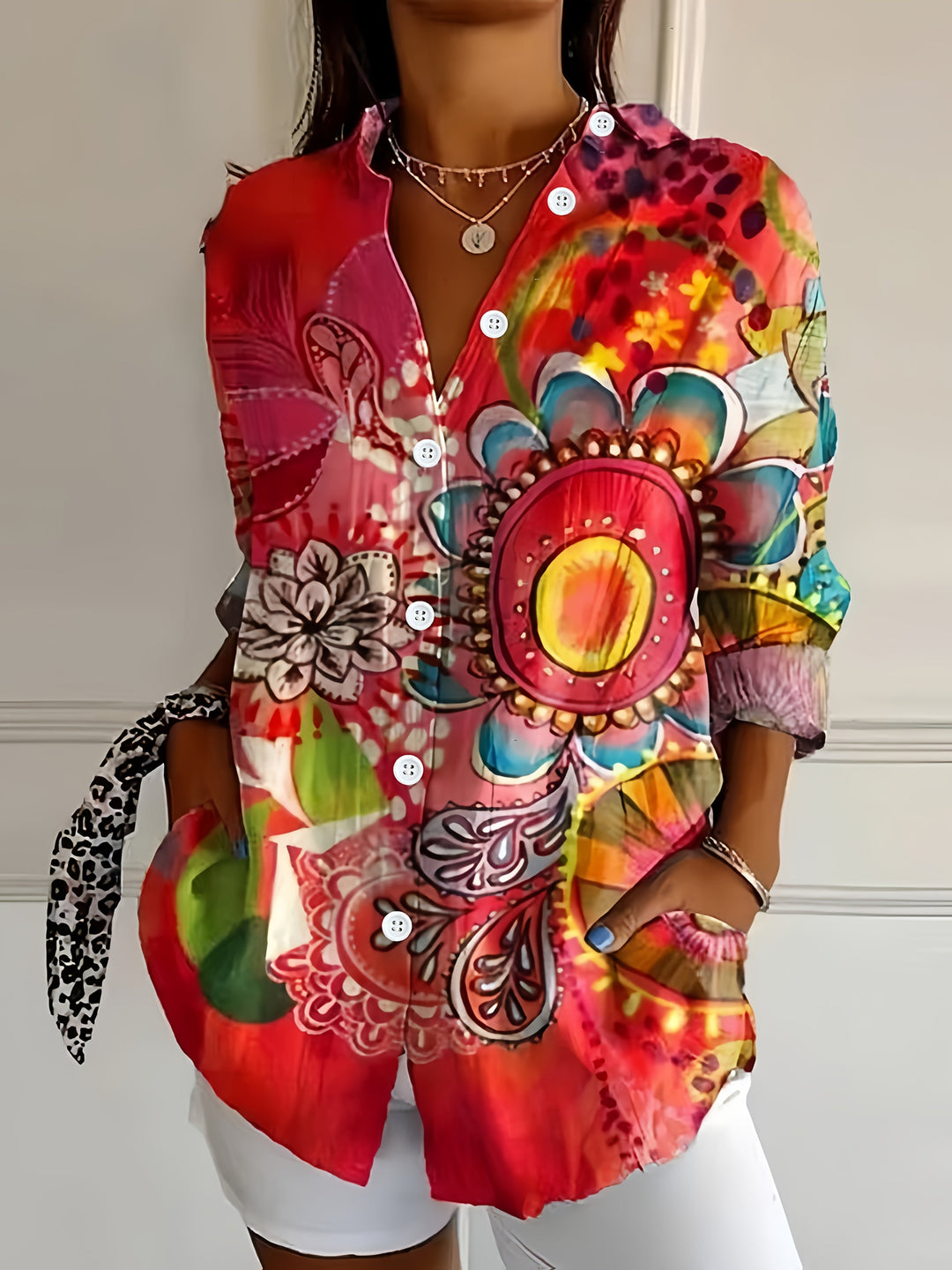 Hannah | Blusa Casual Floral