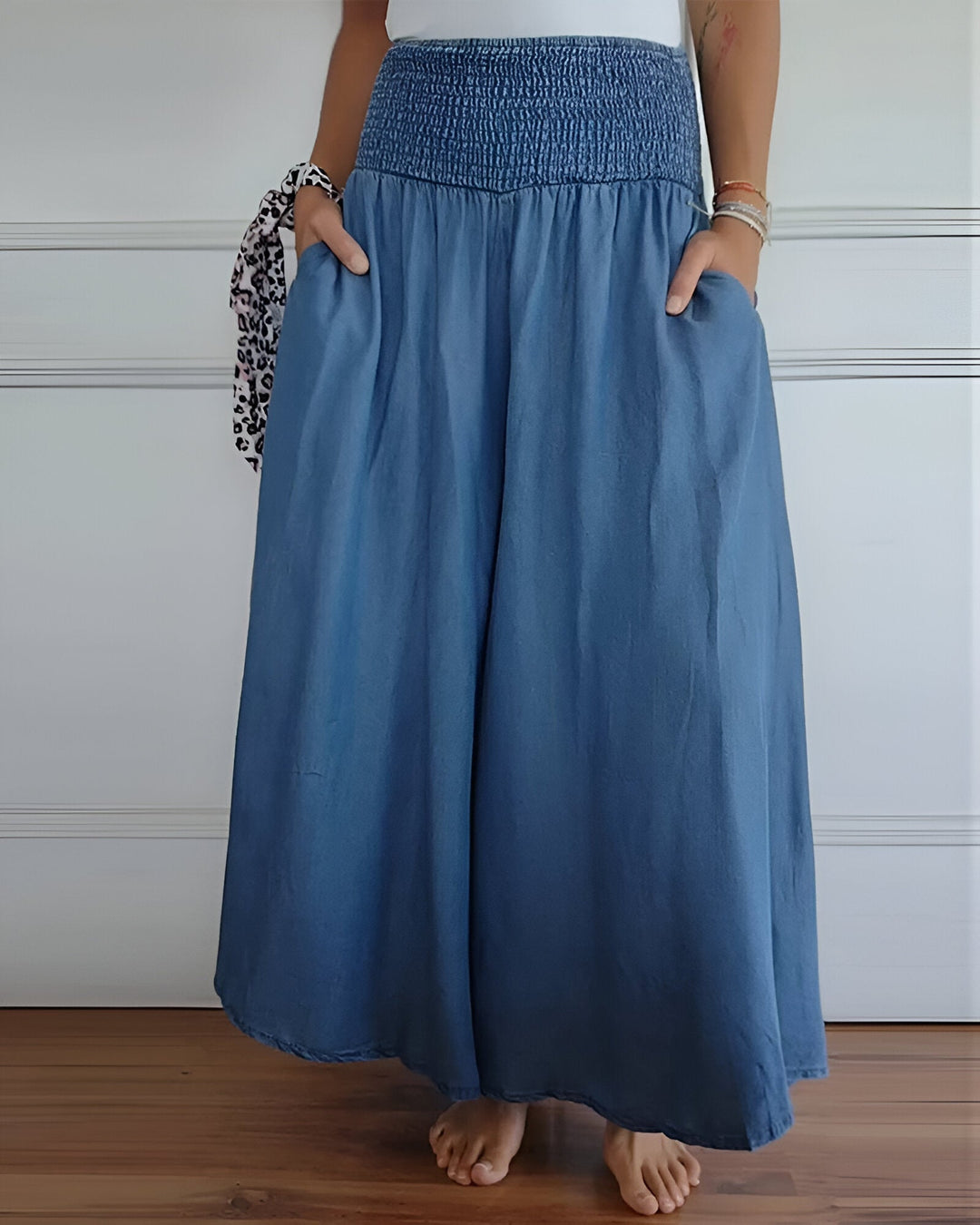 Lorraine | Calça confortável com cós elástico