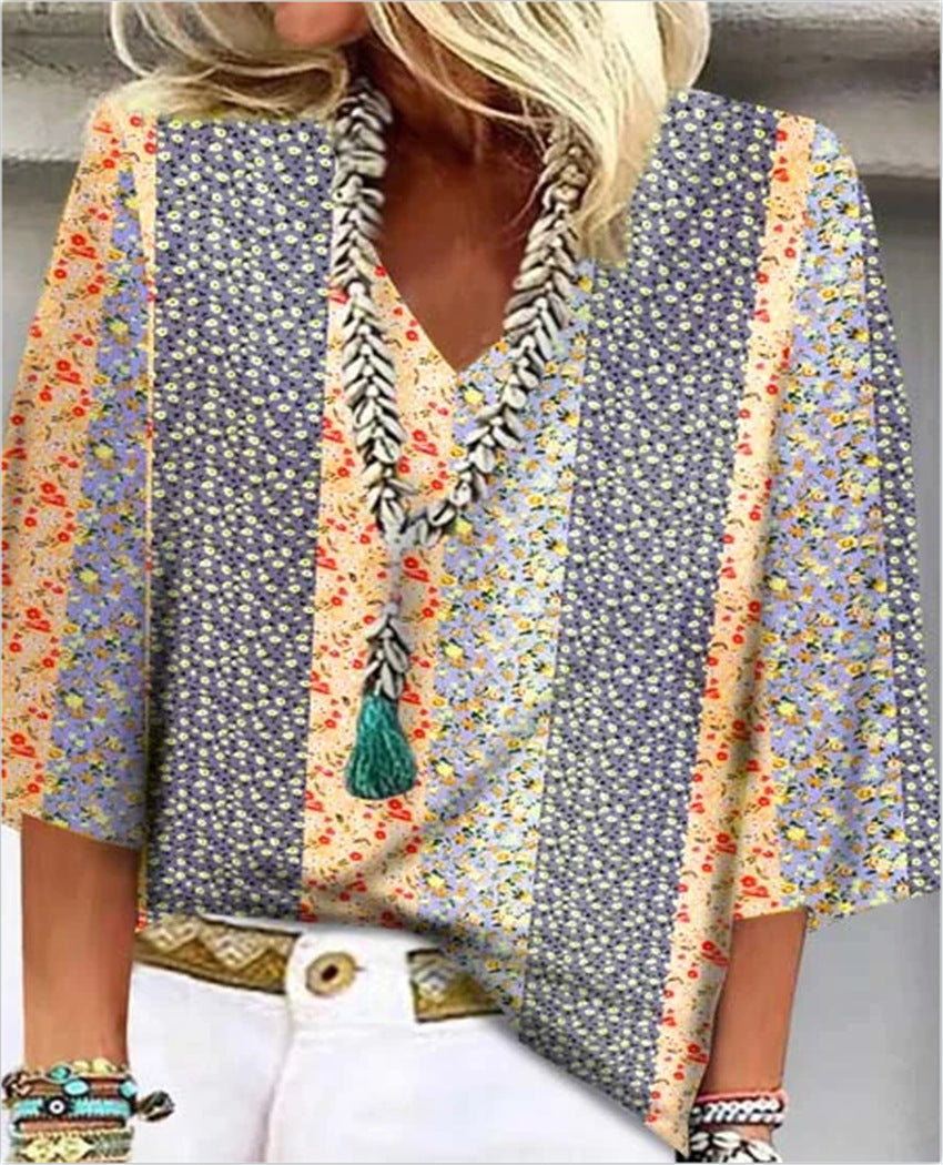 Anika | Floral Breeze Bluse