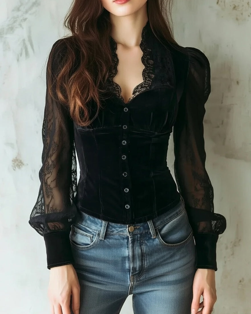 Mira | Blusa Midnight