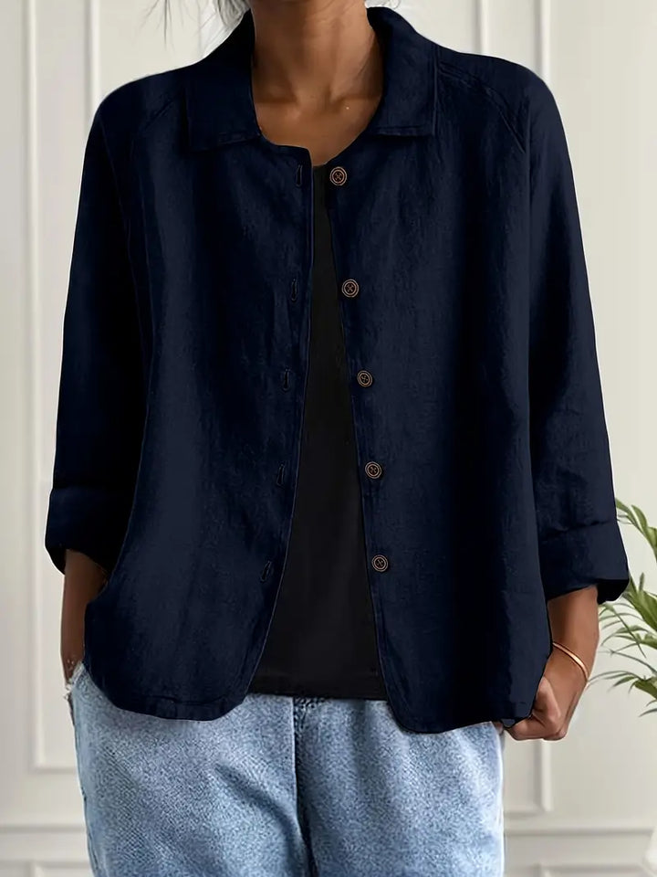 Sofia™ | Blusa Clássica Leve