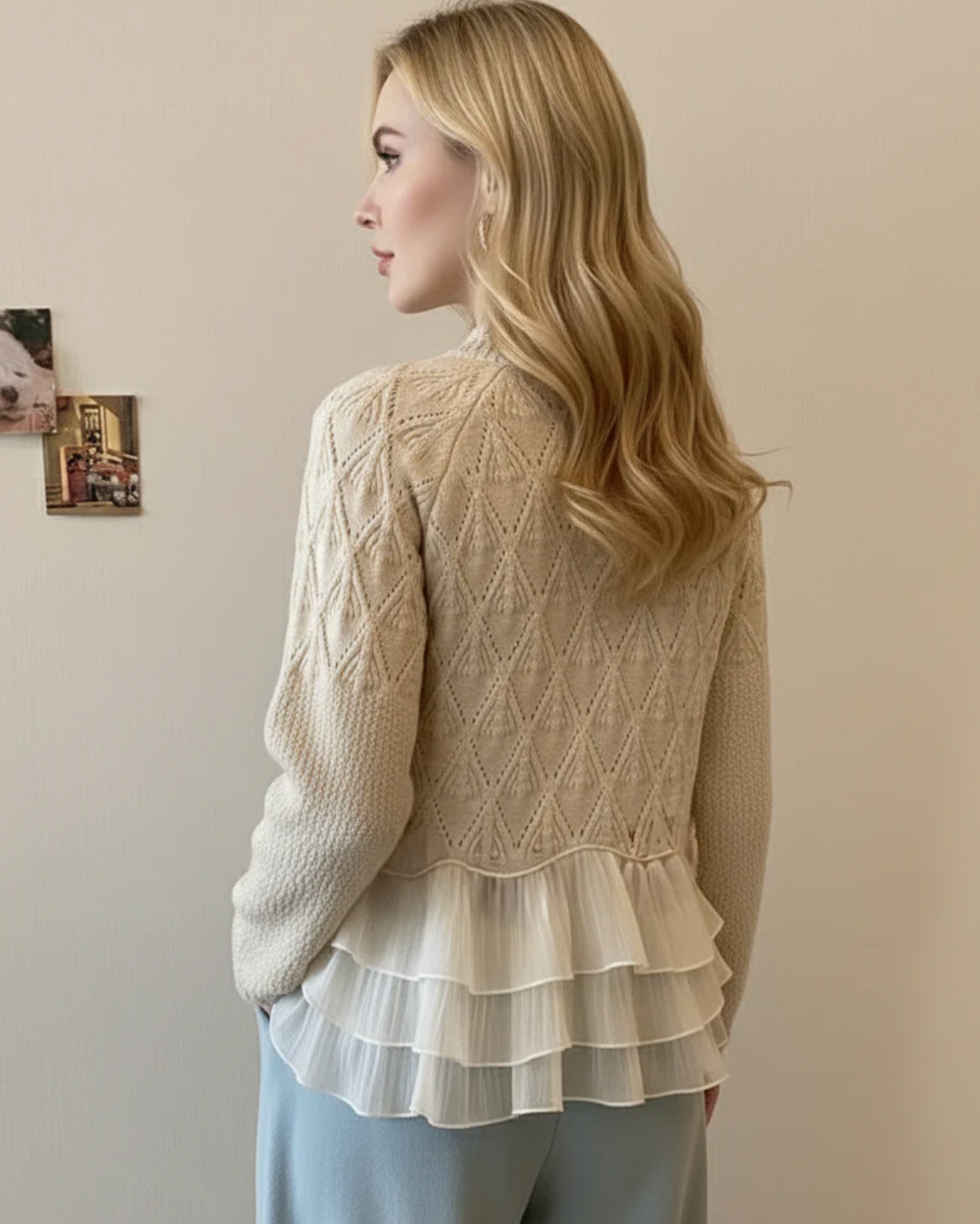 Ashley Ruffle Cardigan™