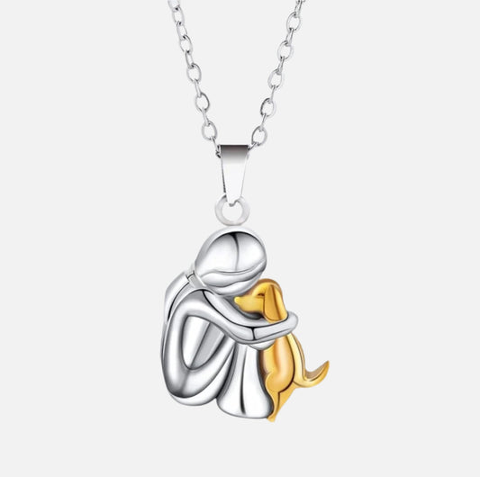Hug Pendant for Necklace