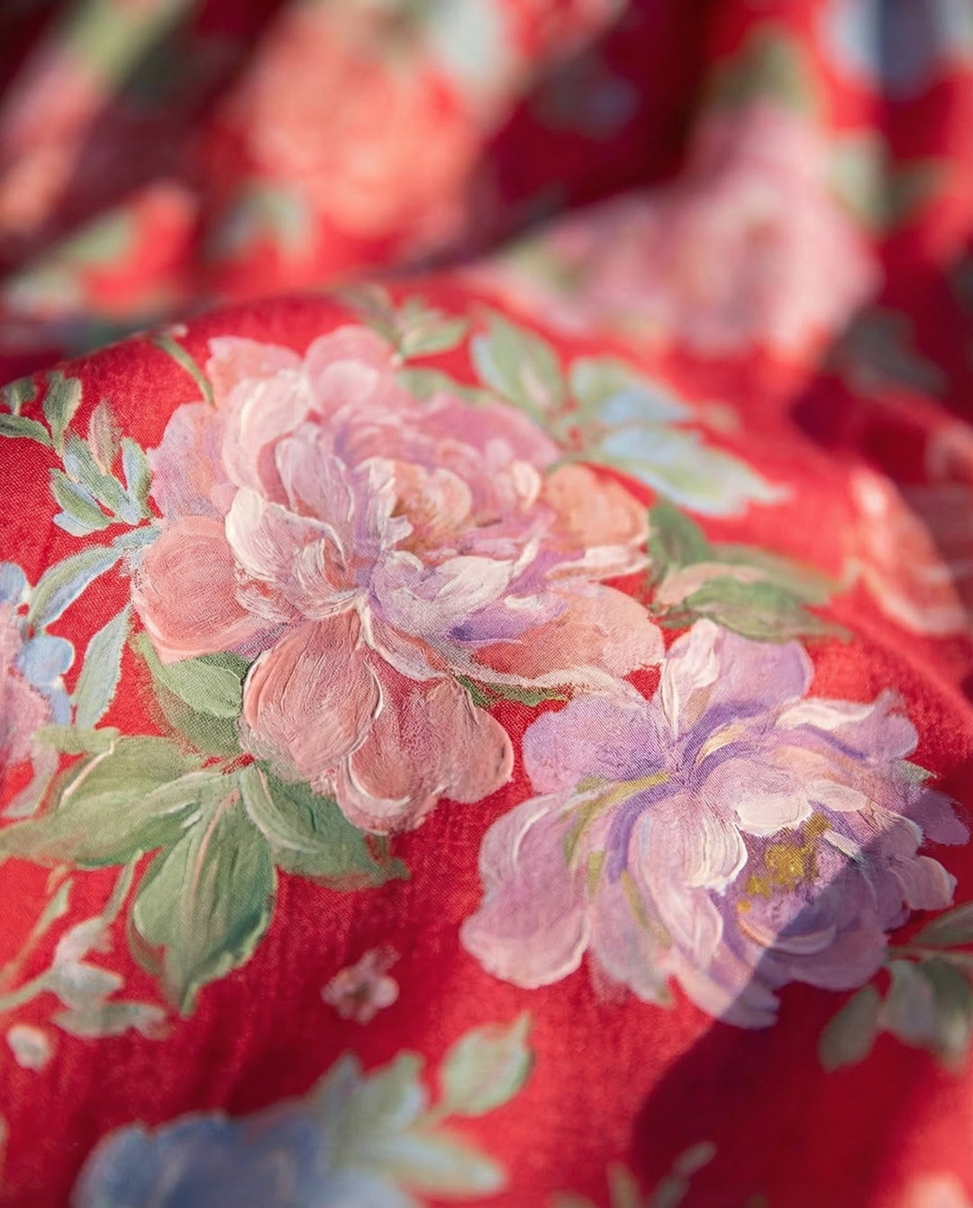 Minelda | Vestido Elegante Floral com Decote em V