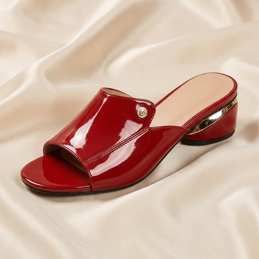 Sorella Patent Slide Hæle