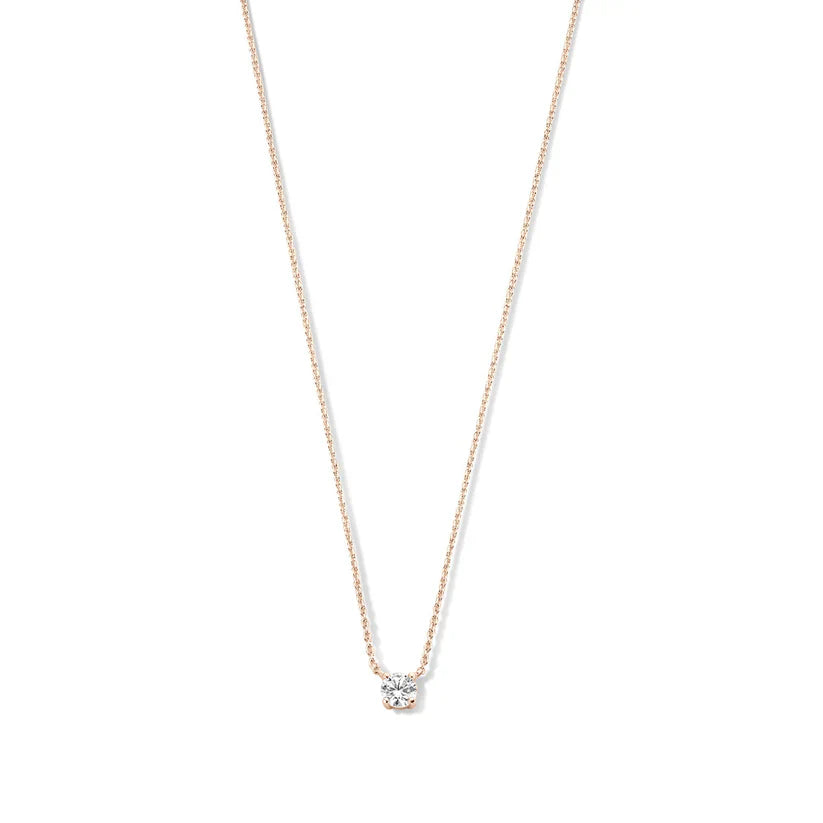 Ysavienna | Colar com Pedra de Moissanita em Ouro 14k