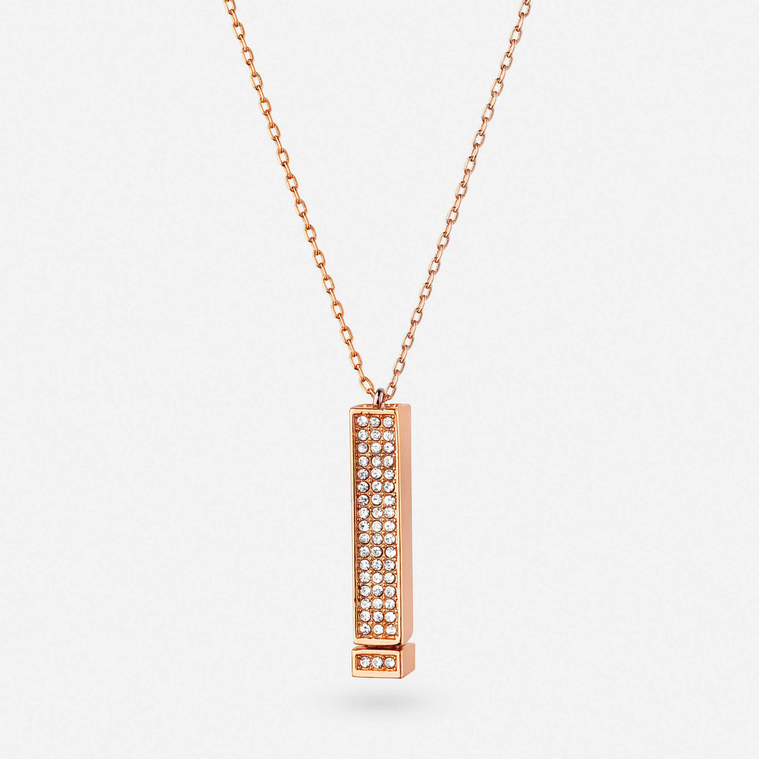 Forever Love Bar Necklace "I Love You"