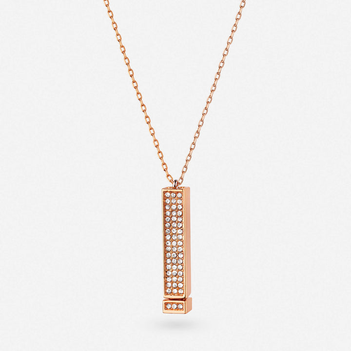 Forever Love Bar Necklace "I Love You"