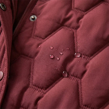 Lizza – Longline Hooded Down Coat