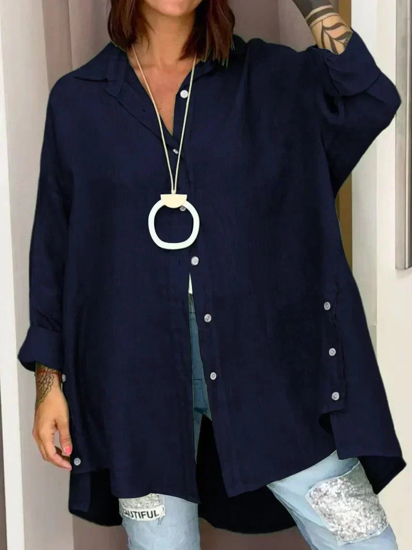 Nadine | Luksus Oversize Skjorte
