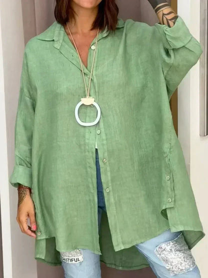 Nadine | Luksus Oversize Skjorte