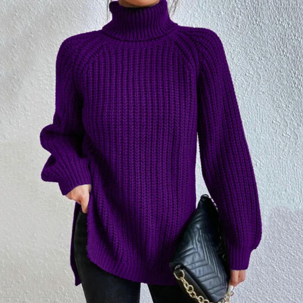 MEGAN | Eleganter Rollkragen-Strickpullover – Ruhiger Komfort, Zeitlose Leichtigkeit