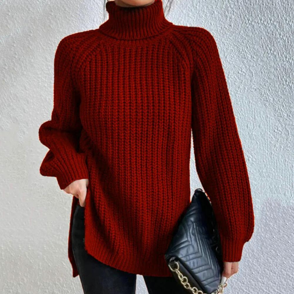 MEGAN | Eleganter Rollkragen-Strickpullover – Ruhiger Komfort, Zeitlose Leichtigkeit