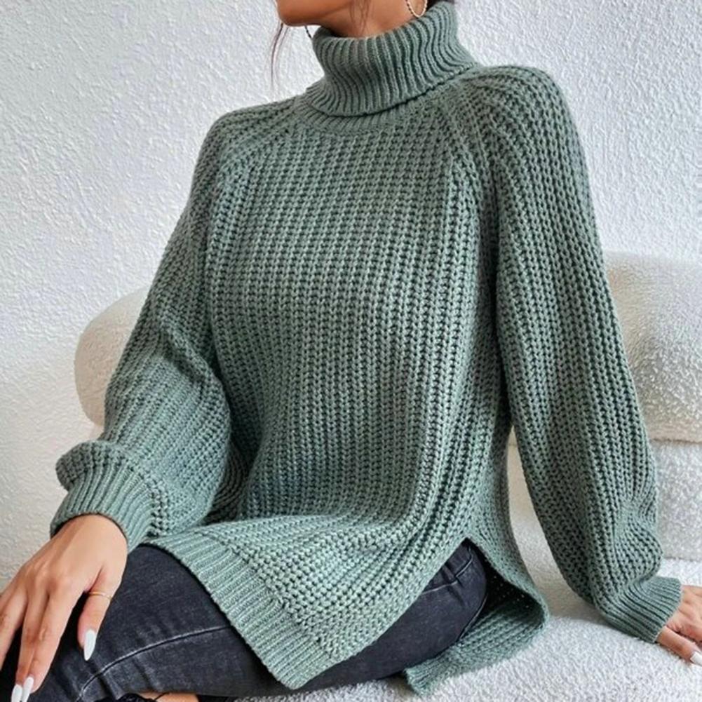 MEGAN | Eleganter Rollkragen-Strickpullover – Ruhiger Komfort, Zeitlose Leichtigkeit