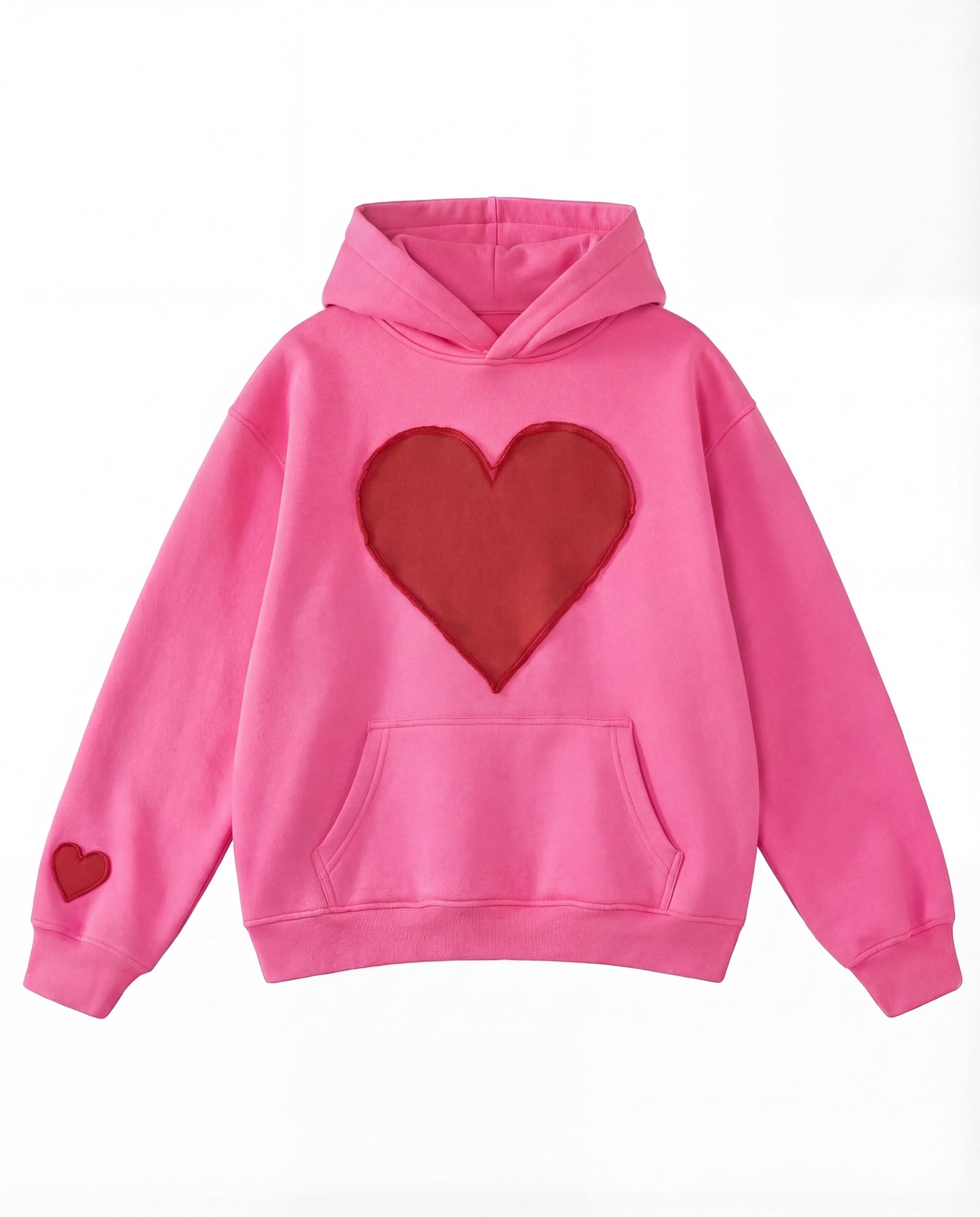 CANDACE™ – Oversized Heart Design Pullover