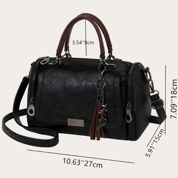 Irmela | Elegant Leather Shoulder Bag