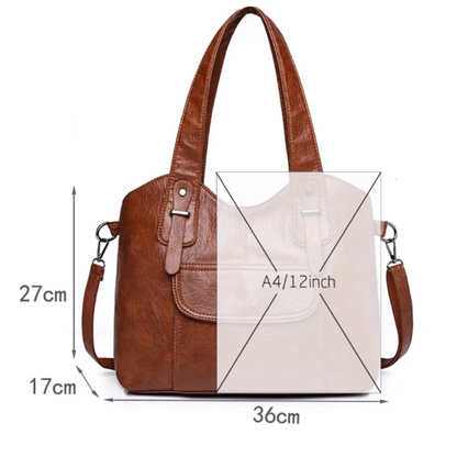 Vera | Faux Leather Shoulder Bag