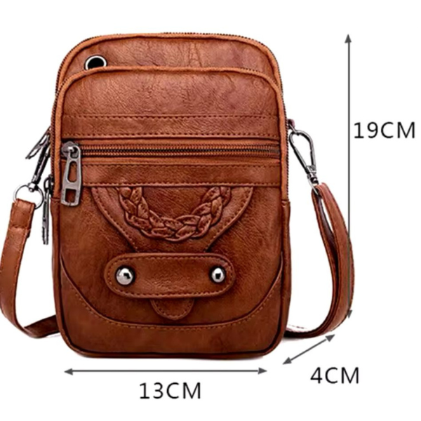 Alva | Leather Crossbody Bag