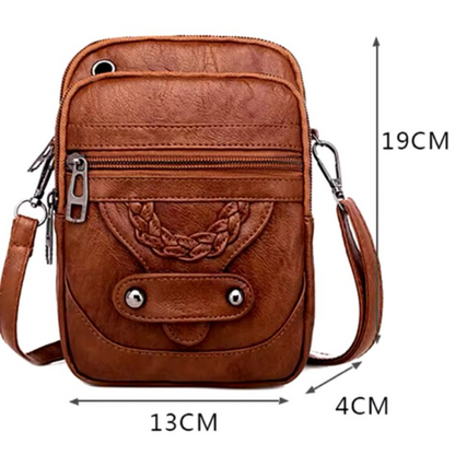 Alva | Leather Crossbody Bag