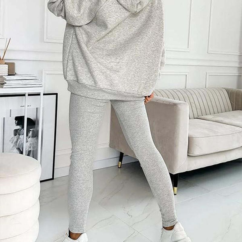 Hooded Casual and Comfortable Sweatshirt Suit (3 Pieces)