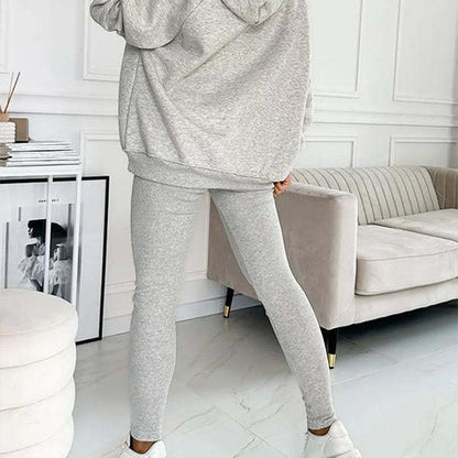 Hooded Casual and Comfortable Sweatshirt Suit (3 Pieces)