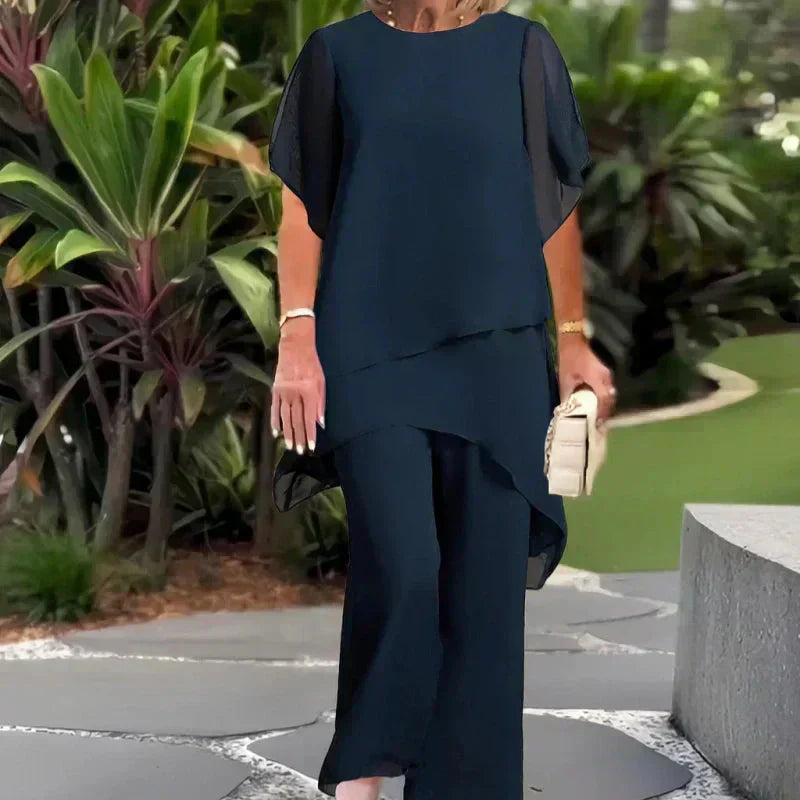 Conjunto Elegante Aveline de Duas Peças