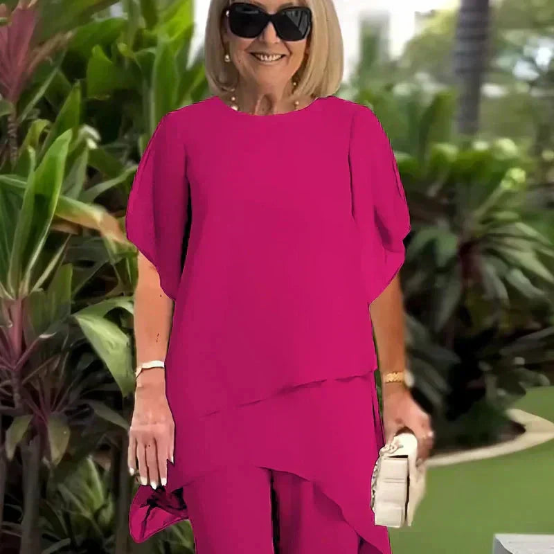 Conjunto Elegante Aveline de Duas Peças