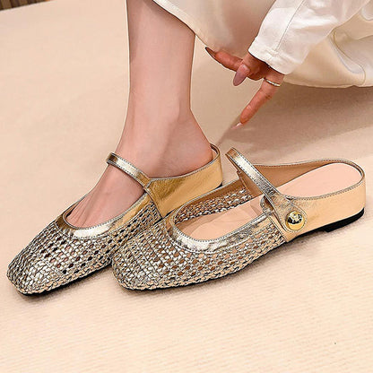 Elyara | Mary Jane Closure Mules