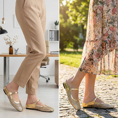 Elyara | Mary Jane Closure Mules