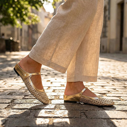 Elyara | Mary Jane Closure Mules