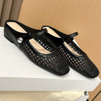 Elyara | Mary Jane Closure Mules