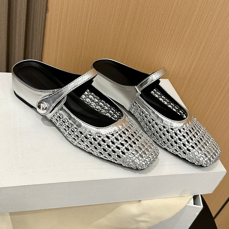 Elyara | Mary Jane Closure Mules